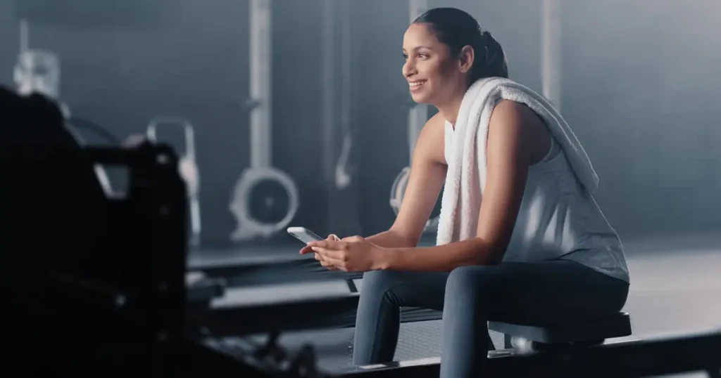 Feel good after gym