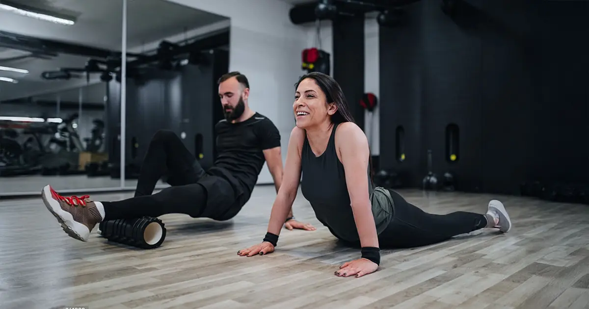 best cardio exercises at vibe gym . man doing treadmill